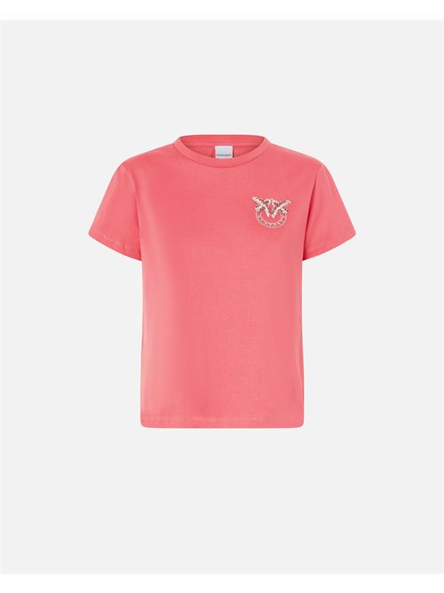 t-shirt woman red PINKO | 103320A2G7/O57